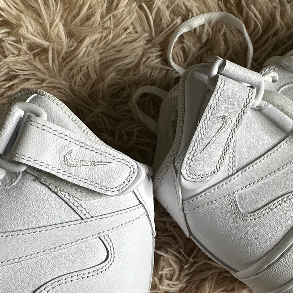 Nike AF1 White High-Top Sneakers with Strap - Picture 11 of 16